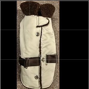 Brand new puffer dog coat!